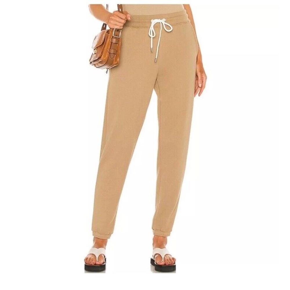 ATM Anthony Thomas Melillo French Terry Pull On Pant Jogger Dune Small
